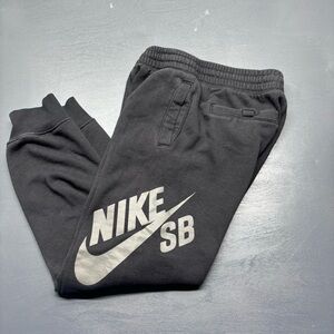 NIKE SB Skateboard Sweatpants Youth Sz Small Black
